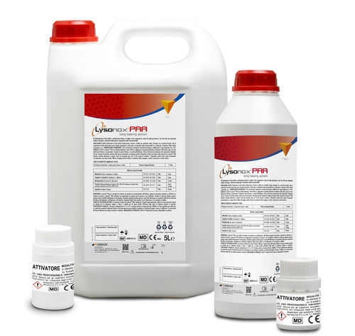 Disinfettante per strumenti chirurgici - Lysonox® PAA - ADRANOX - per endoscopi / liquido / 5000 ml
