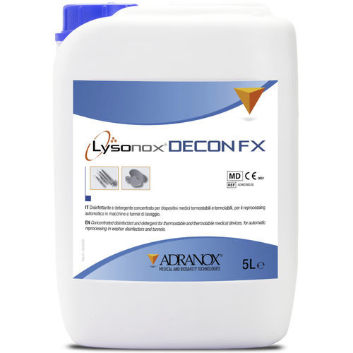 Detergente disinfettante - Lysonox® Decon Fx - ADRANOX - liquido / 5000 ml / 10000 ml