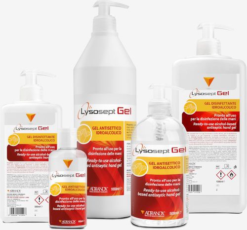 Soluzione idroalcolica 70% - Lysosept - ADRANOX - 500 mL / 1000 mL / 100 mL