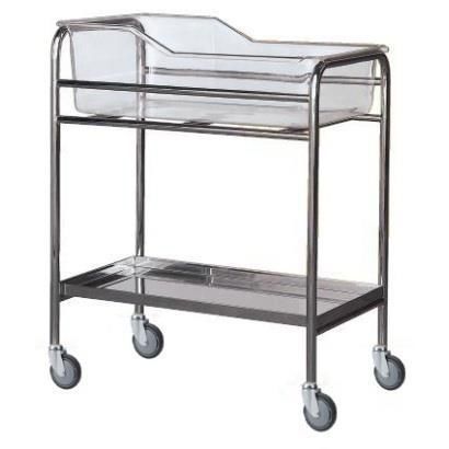 Culla pediatrica pediatrica - CUN101 - MC Saber - con rotelle