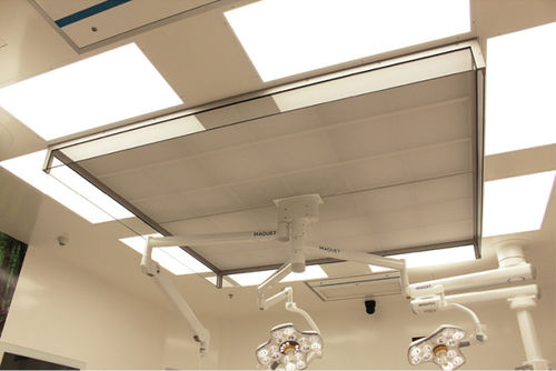 Modulo a flusso laminare per sala operatoria - Woodmans Meditech - da soffitto