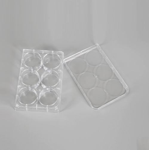 Micropiastra da laboratorio - YCP-6-FB - Kunshan Yongyue Medical Technology - per coltura cellulare / a 6 pozzetti
