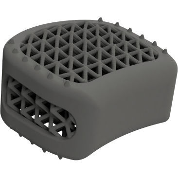 Gabbia intersomatica cervicale - BMD ACIF ® - Global Biomedica - via anteriore / in titanio