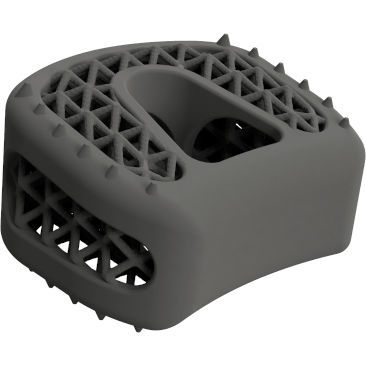 Gabbia intersomatica cervicale - BMD ACIF GW ® - Global Biomedica - via anteriore / in titanio