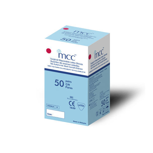 Guanto in lattice - MCC Disposables - medico / sterile / con polvere