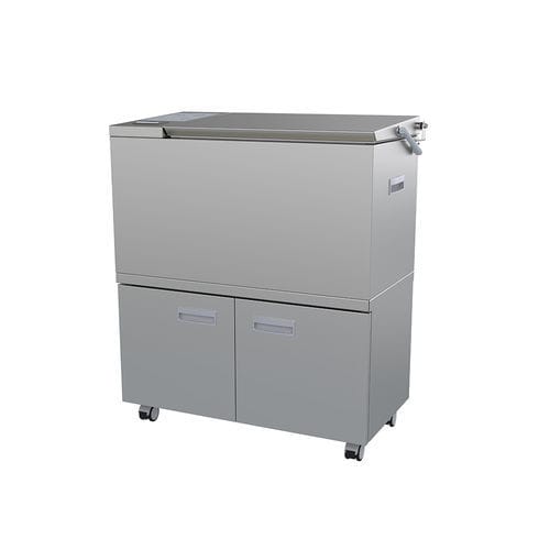 Vasca ad ultrasuoni medica - SBU 101 - Proxenon - con rotelle / in acciaio inossidabile