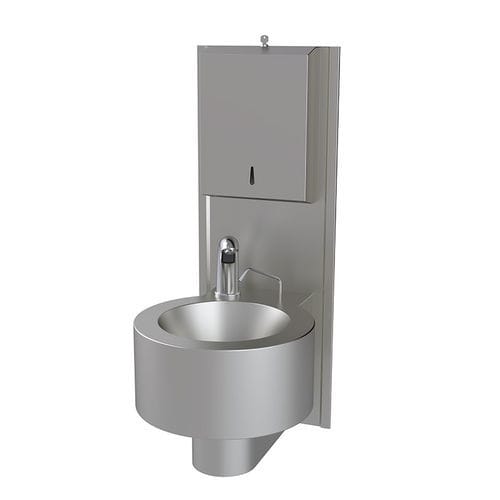 Lavandino medico - GHS310 - Proxenon - 1 postazione / in acciaio inossidabile / a parete