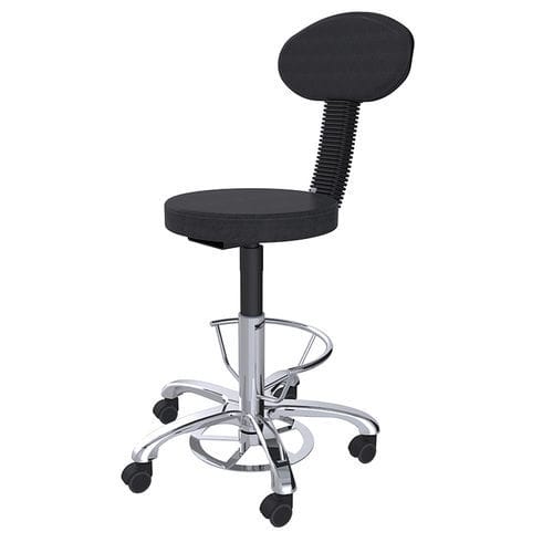 Sgabello chirurgico - OSS250 - Proxenon - con rotelle / con schienale regolabile / a forma di T