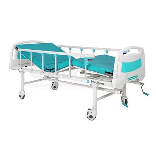 Letto per terapia intensiva - DLX - imedfurns Private Limited - manuale / ad altezza fissa / con rotelle