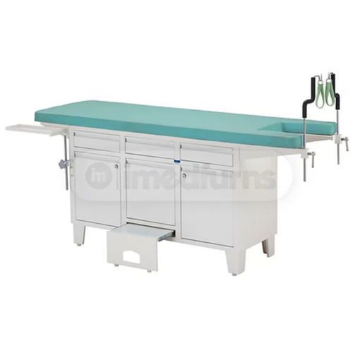 Lettino da visita ginecologico - I MED 5702 - imedfurns Private Limited - manuale / ad altezza fissa / a sezione unica