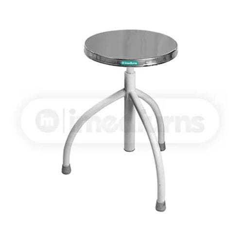 Sgabello per struttura sanitaria - IMED6017 - imedfurns Private Limited - ad altezza regolabile / in acciaio inossidabile