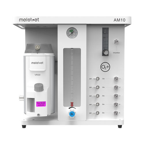 Apparecchiatura per anestesia veterinaria da tavolo - AM10 - Shenzhen melevet Medical Co., Ltd. - a muro