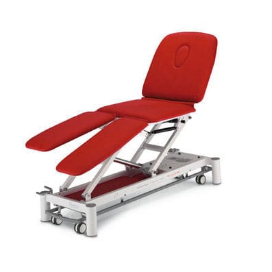 Lettino da visita per fisioterapia - PICASSO QUATTRO - Ferrox - elettrico / ad altezza regolabile / con rotelle