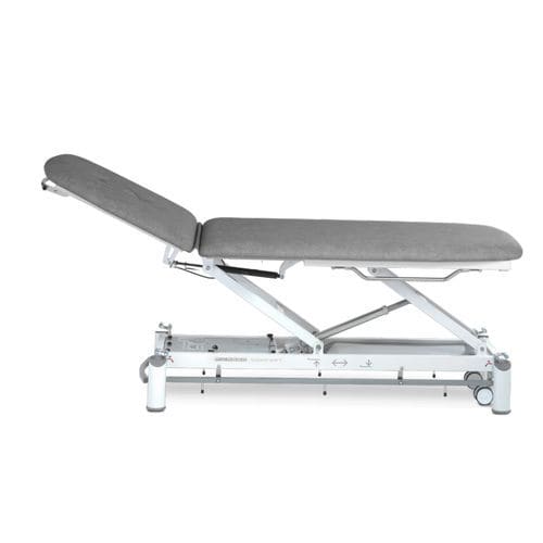 Lettino da visita elettrico - PICASSO COMFORT - Ferrox - ad altezza regolabile / con rotelle / a 2 sezioni
