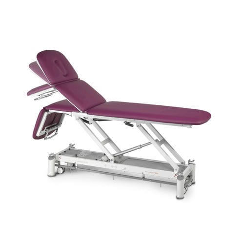 Lettino da visita elettrico - PICASSO SUITE - Ferrox - ad altezza regolabile / con rotelle / a 3 sezioni