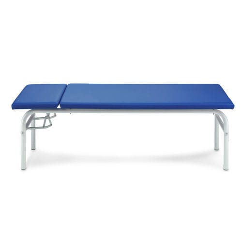 Lettino da visita manuale - MARTINI - Ferrox - a 2 sezioni / blu