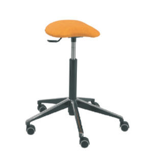 Sgabello per struttura sanitaria - 220191 - Ferrox - ad altezza regolabile / girevole / con rotelle