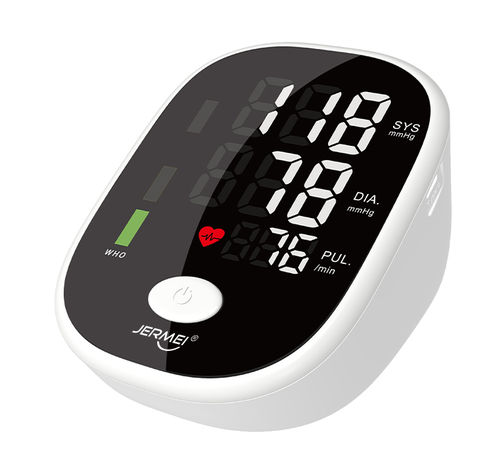 Sfigmomanometro elettronico automatico - JM-27801 - Shenzhen Jermei Medical Device Technology Co., Ltd - con bracciale adulti