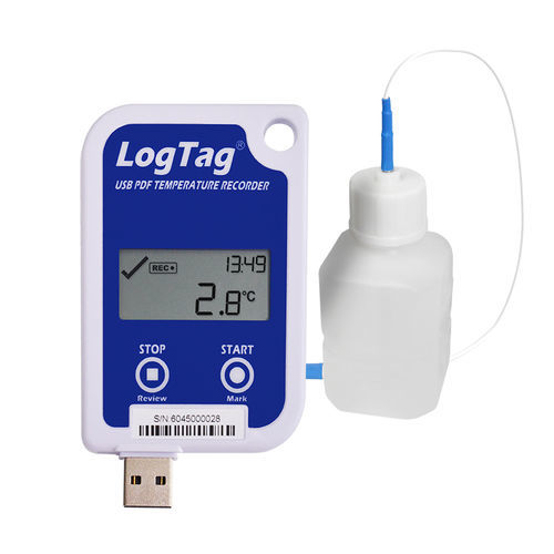 Registratore di dati di temperatura - UTRED-16 - Logtag - per produzioni farmaceutiche / per catena del freddo / USB
