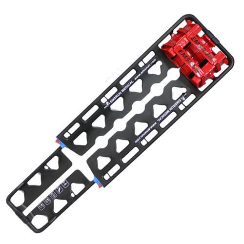 Tavola spinale in alluminio - CR-S13 - Wuxi Emsrun Technology Co., Ltd. - pieghevole / con fermacapo / tipo