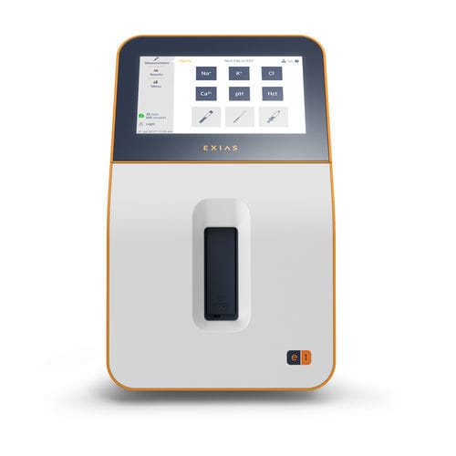 Analizzatore di elettroliti automatico - EXIAS e|1 Analyzer - EXIAS Medical GmbH - pH / Na+ / K+