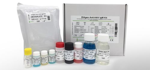 Kit di test dell'epatite A - EIAgen - ADALTIS - di IgM / HAV / al plasma