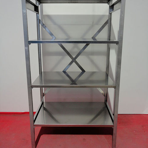 Scaffalatura 4 ripiani - Rinox S.r.l. - in acciaio inossidabile