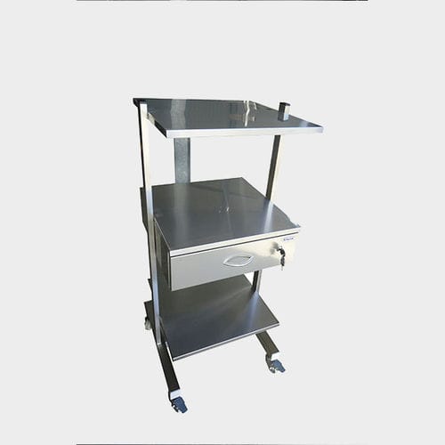 Carrello medico - Rinox S.r.l. - di pulizia / in acciaio inossidabile / 1 cassetto