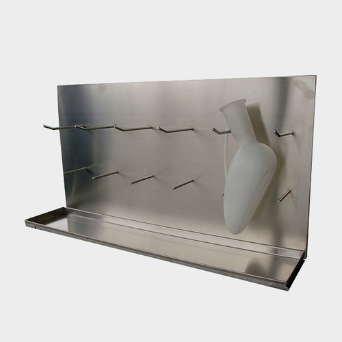 Armadio portapadelle - Rinox S.r.l. - a muro / in acciaio inossidabile / a 1 modulo