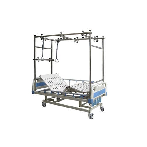 Letto da ospedale - M401 - Foshan Medco Medical equipment Co., Ltd. - manuale / ad altezza regolabile / con rotelle