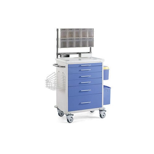 Carrello medico - T016 - Foshan Medco Medical equipment Co., Ltd. - per dispositivi medici / per trattamenti / portarifiuti