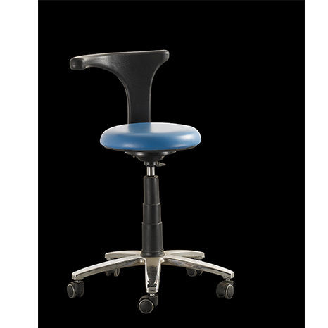 Sedia per medico mobile - A060 - Foshan Medco Medical equipment Co., Ltd. - ad altezza regolabile / in acciaio inossidabile