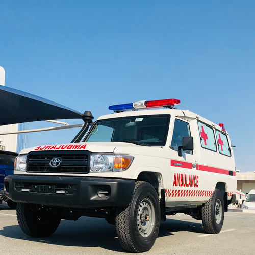 Ambulanza paramedicale - Toyota Hard Top LC78 2023YM - Monstro Hard FZCO - per trasferimento di pazienti / camion / tipo C