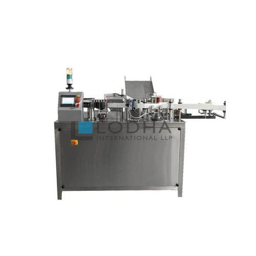 Etichettatrice per flacone - LI-ASL 2H - Lodha International LLP - per l'industria farmaceutica / automatica / rotativa