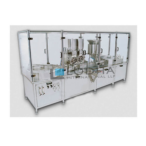 Macchina di riempimento automatica - LI-DPF 8 - Lodha International LLP - sottovuoto / a pavimento / di polvere