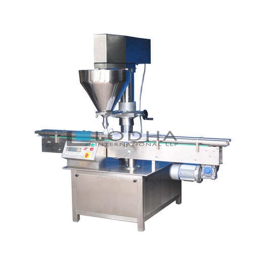 Macchina di riempimento automatica - LI-APF 1 - Lodha International LLP - lineare / da tavolo / di polvere