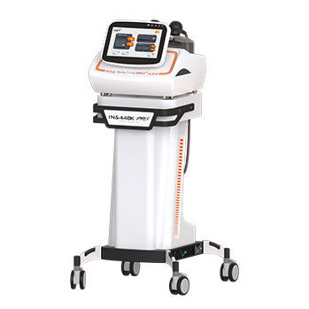 Unità di tecarterapia - 448K - Hebei Zhemai Technology - su carrello / 2 canali