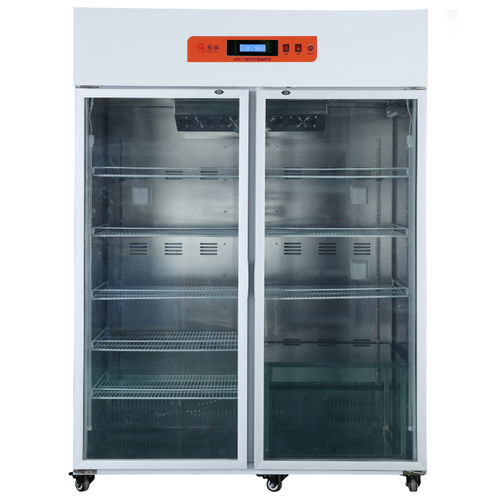 Frigorifero per cromatografia - GYYP-1250 - Xiamen Guoyi Scientific Instrument - ad armadio / 2 porte / con porta in vetro