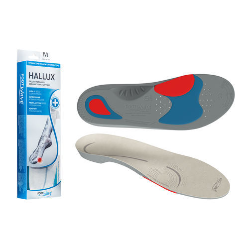 Soletta ortopedica con cuscinetti per tallone - FootWave™ HALLUX - FootWave™ - con supporto per arco longitudinale / per fascite plantare / per piede piatto