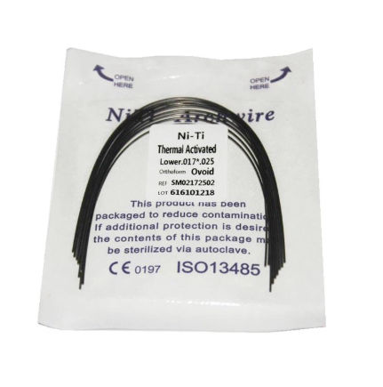 Filo ortodontico arrotondato - Shenzhen Belident Medical Equipment Co.,Ltd - NiTi