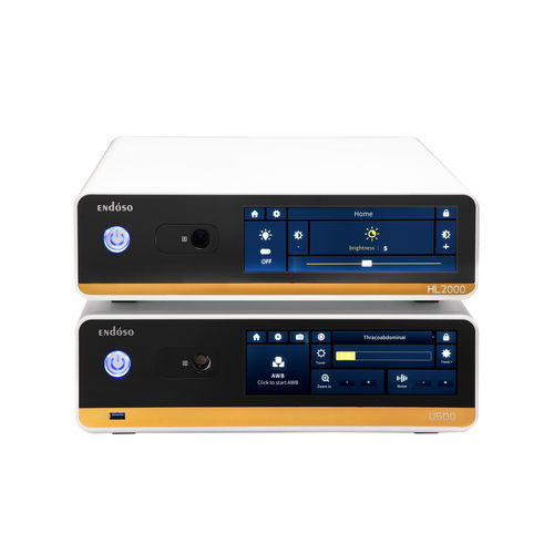 Videoprocessore per endoscopia - U500 (Autofocus) - Endoso Life Technology - con fonte di luce LED integrata / con porte USB / con videoregistratore