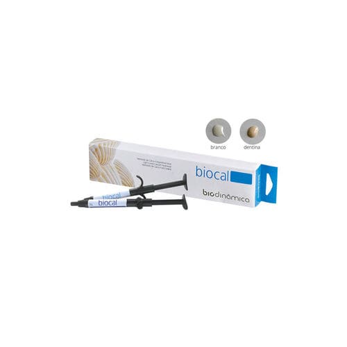 Materiale odontoiatrico in idrossido di calcio - Biocal - Biodinâmica - per ricostruzione dentale / fotopolimerizzable / radiopaco