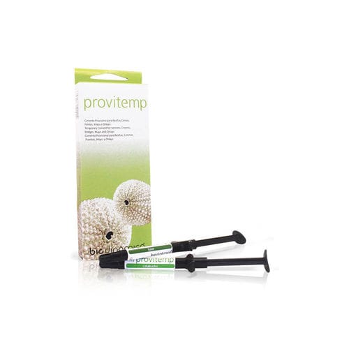 Adesivo dentale per ponti dentali - Provitemp - Biodinâmica - per corone dentali / per inlay / per onlay