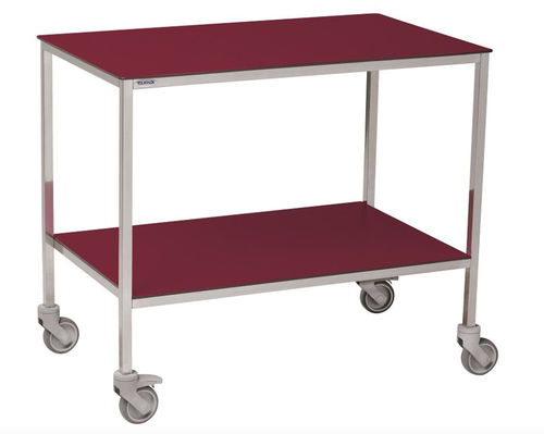 Carrello per chirurgia - 2045F - TOURINOX - per strumenti / in acciaio inossidabile / mobile