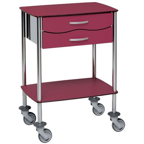 Carrello per uso generale - 220.0.3 - TOURINOX - per trattamenti / 2 cassetti / 2 vassoi