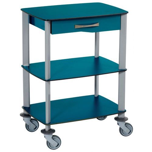 Carrello per uso generale - 340.0.2 - TOURINOX - per trattamenti / 1 cassetto / 3 vassoi