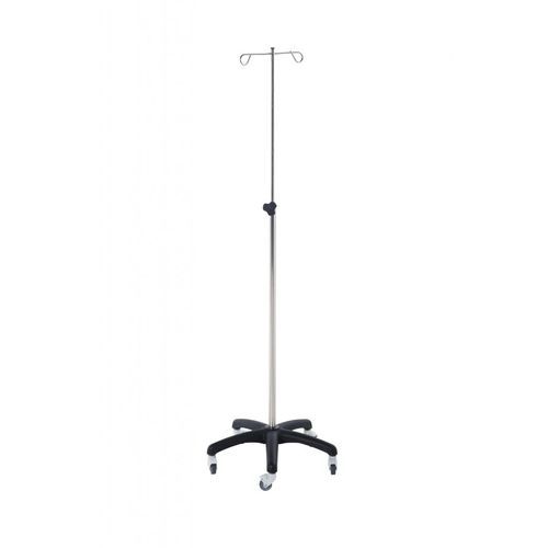 Asta portaflebo amagnetica - 4300-AMA - TOURINOX - con rotelle / 2 ganci / in acciaio inossidabile