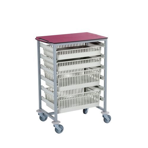 Carrello per uso generale - P900 - R/E - TOURINOX - in acciaio inossidabile / modulare