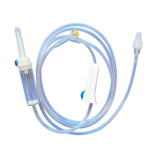 Set di infusione in polietilene - ZK-IV-02 - Jiangsu Zhengkang Medical Apparatus - in polivinilcloruro (PVC) / con camera di gocciolamento / con connettore a Y