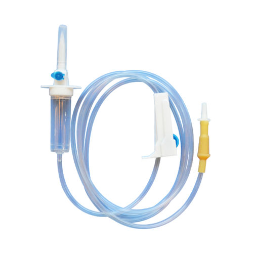 Set di infusione in polietilene - ZK-IV-03 - Jiangsu Zhengkang Medical Apparatus - in polivinilcloruro (PVC) / con camera di gocciolamento / con rubinetto